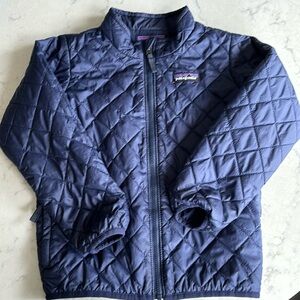 COPY - Patagonia boys thin navy jacket. Size 5